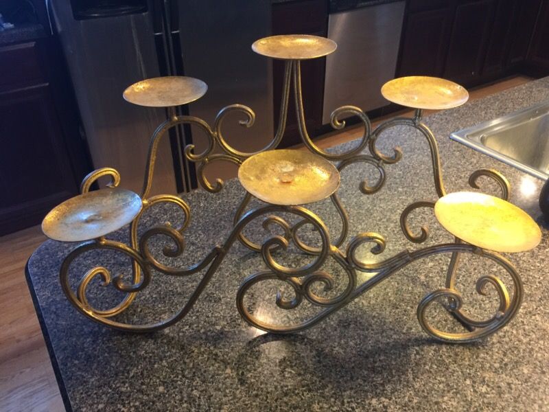 Gold Antique Candelabra