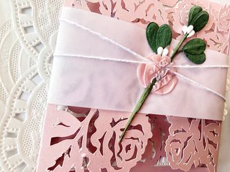 Flower bridal Invitations - Wedding Invitations Thumbnail