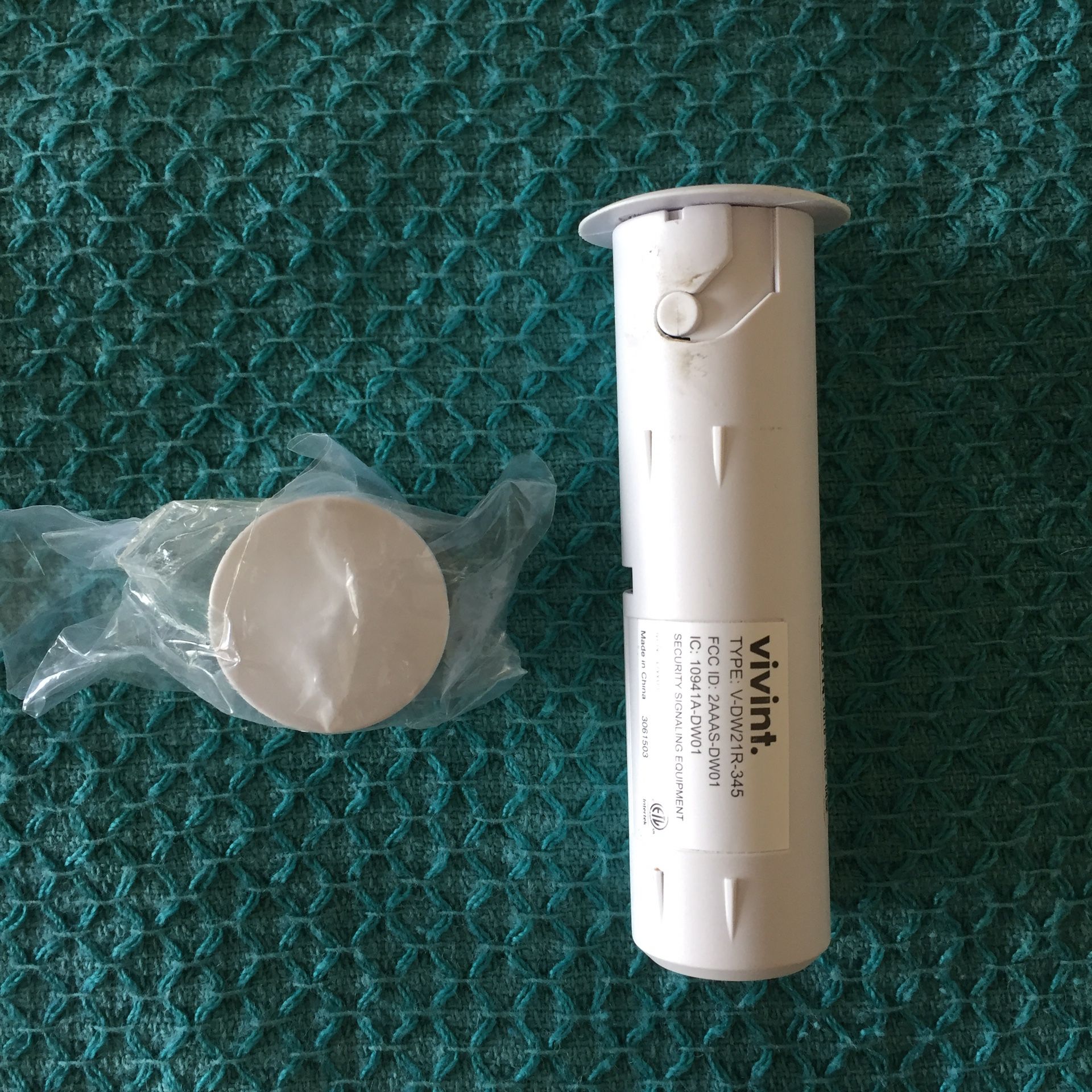Home Improvement Vivint VDW21R345 Recessed Door Contact Sensor Home