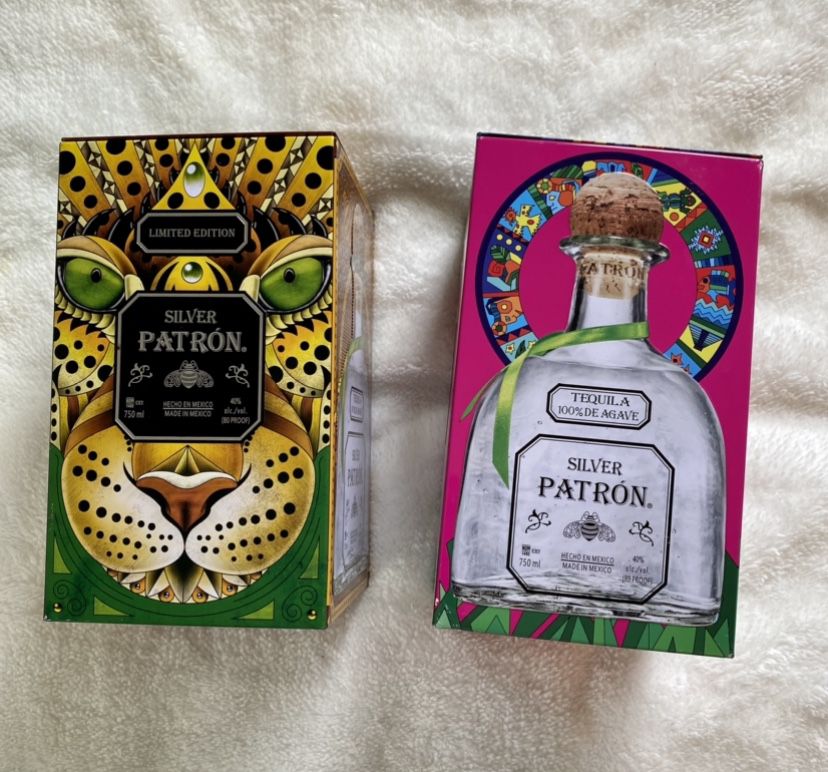 2 Patron Mexican Heritage Tins 