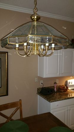 Decorator hanging lamp