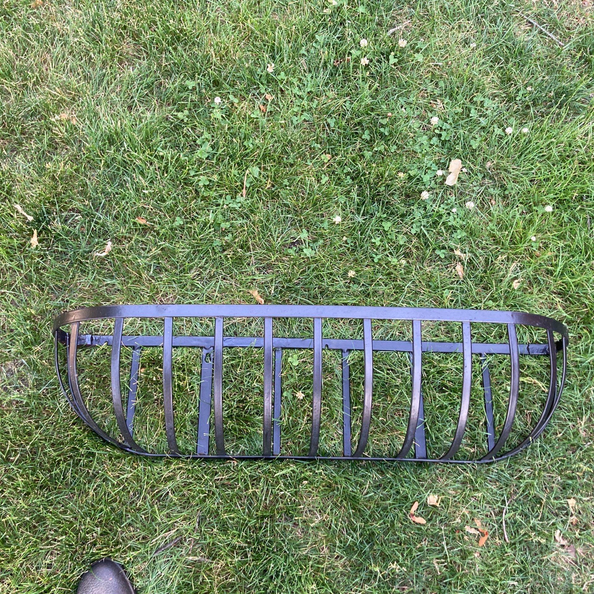 Beautiful Black wrought iron Flower Box
