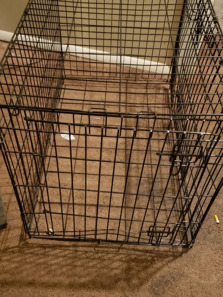 Large 2 Door Dog Crate
