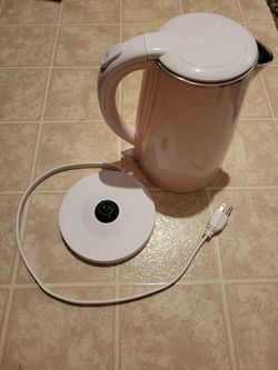 Pink Stainless Steel Electric Kettle Thumbnail