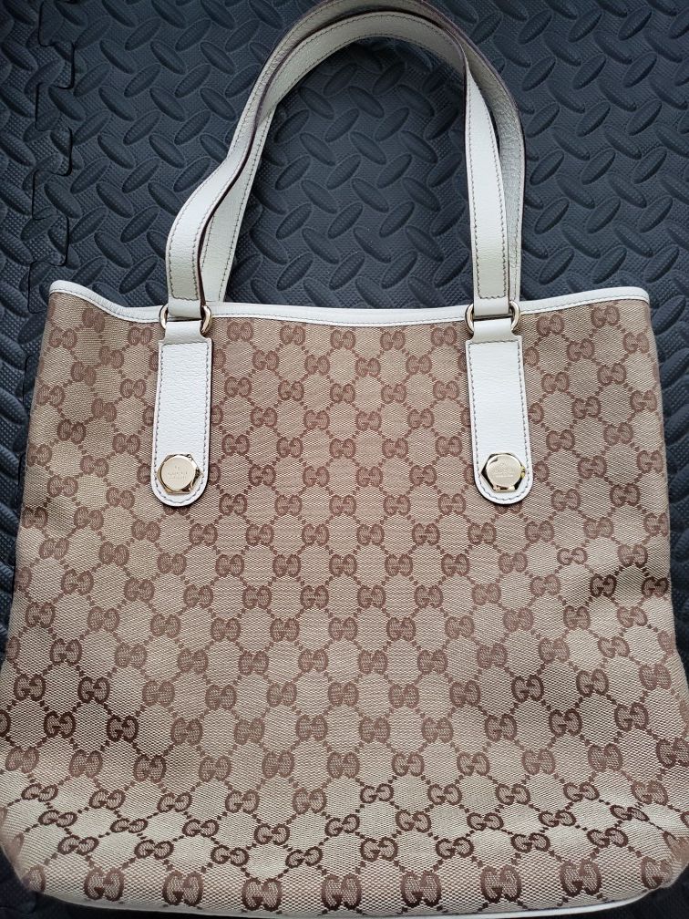 Authentic Gucci Monogram tote