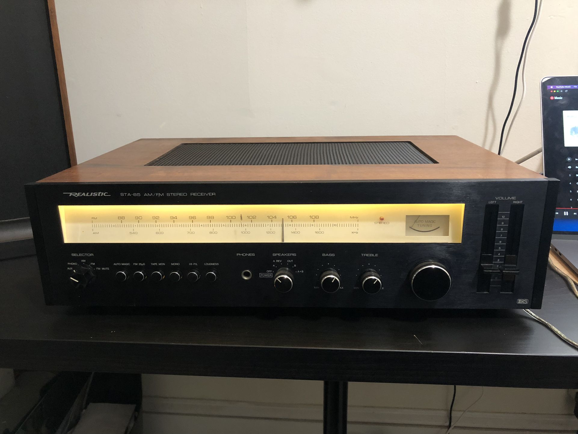 Realistic STA-85 Vintage Stereo Receiver