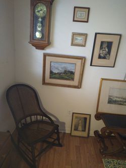 Room Full Of Vintage Furniture And Decorative Items Please Read At Thumbnail