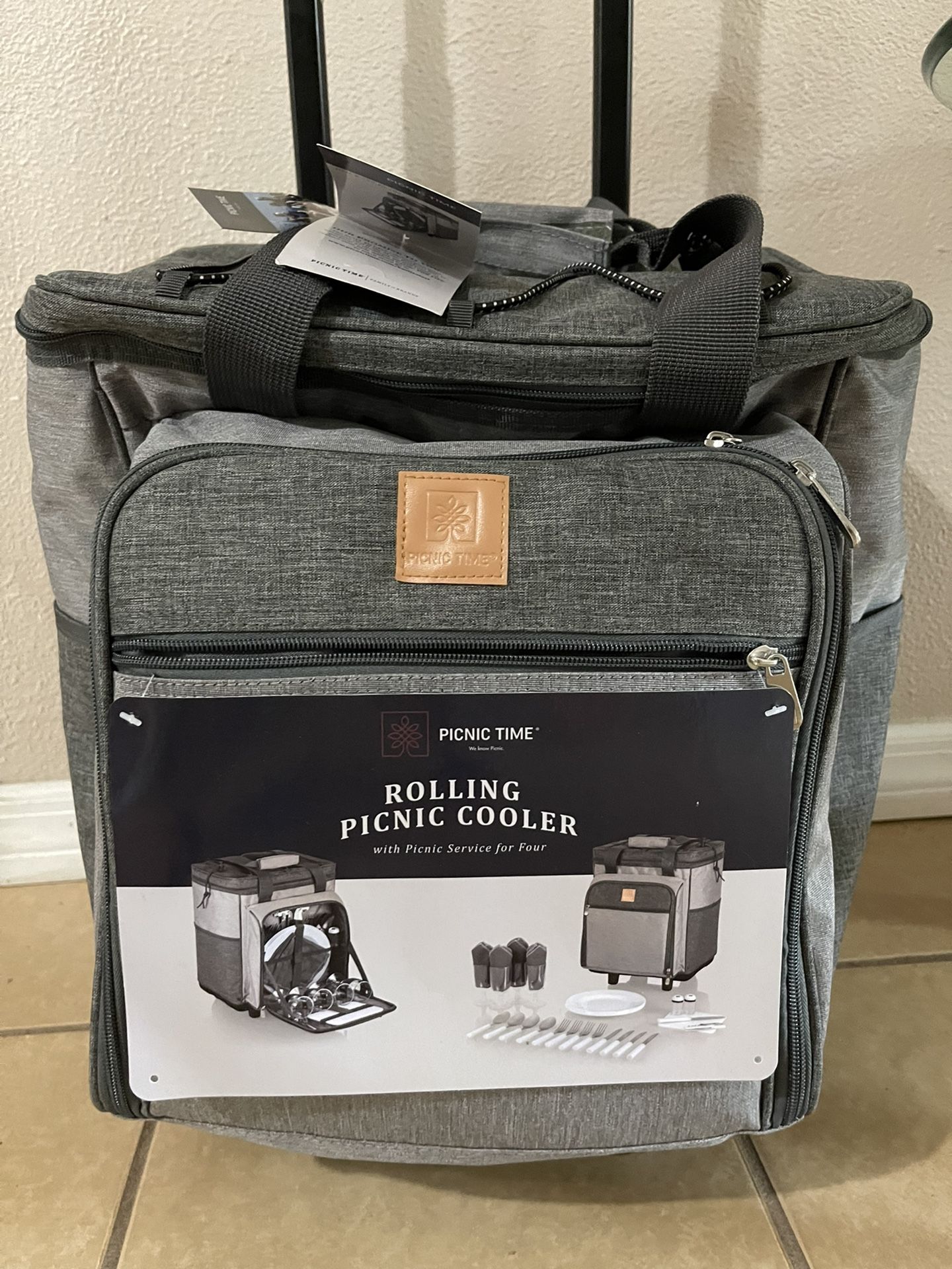 New Rolling Picnic Cooler
