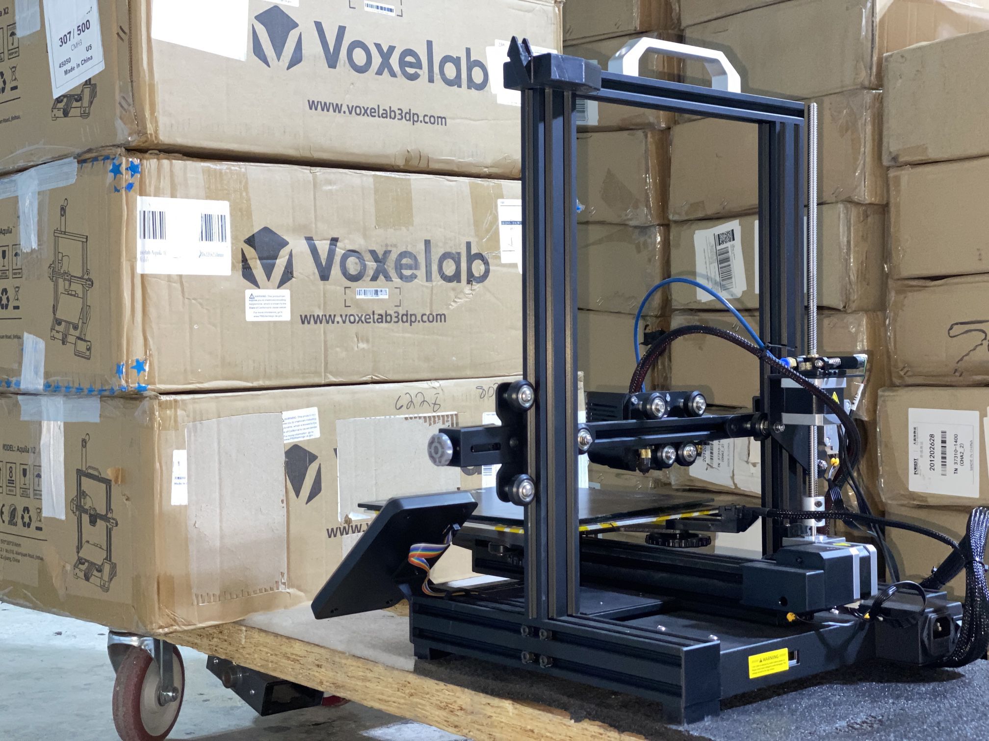 Voxelab Aquila X2 Upgrade 3D Printer w/ Filament Detector Upgraded TMC2208 Board
