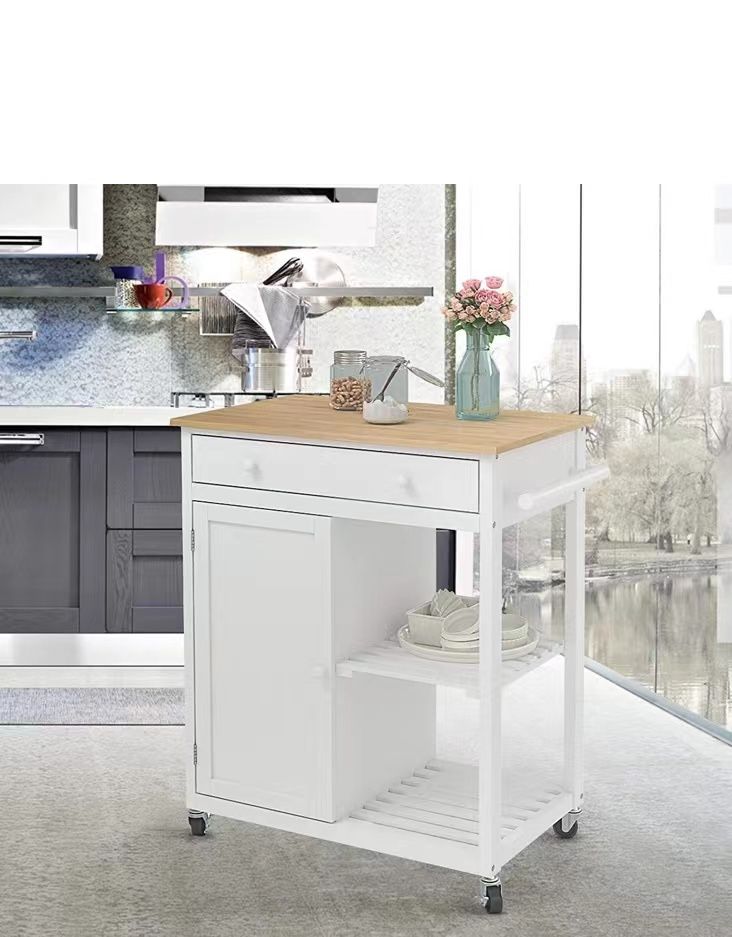 Mecor Kitchen Island Wood Top Cart Wheeled Trolley With Storage Drawer Shelves And Cabinet White For In Atlanta Ga Offerup Mecor Kitchen Island Wood Top Cart, Mecor Kitchen Island Cart With Wood Top