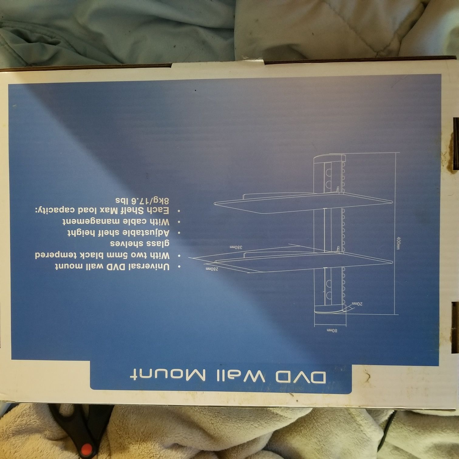 DVD wall mount never used box never even opened