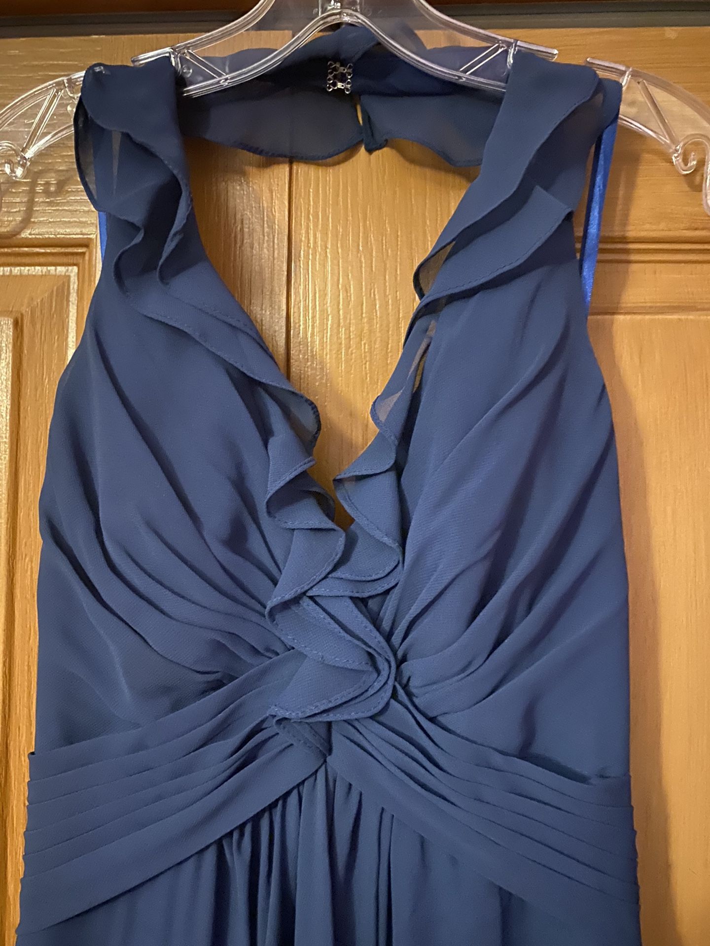 Blue Bridesmaid Dress