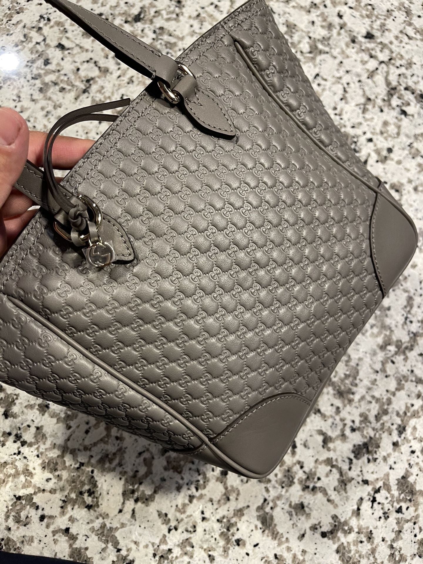Gucci Bree Mini Tote Grey