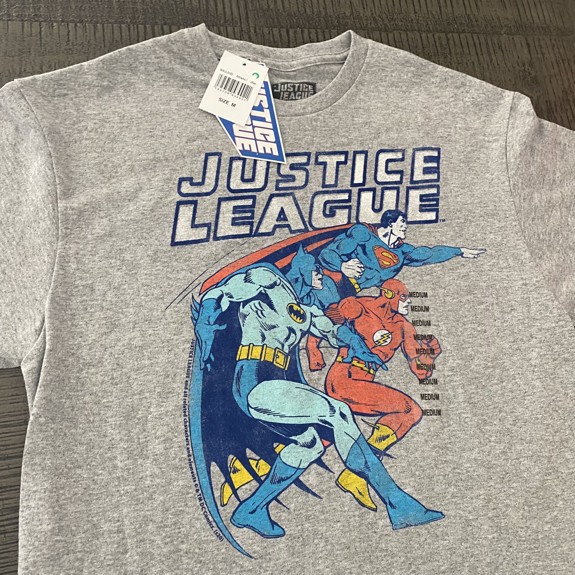 NWT DC Comics Justice League T-Shirt