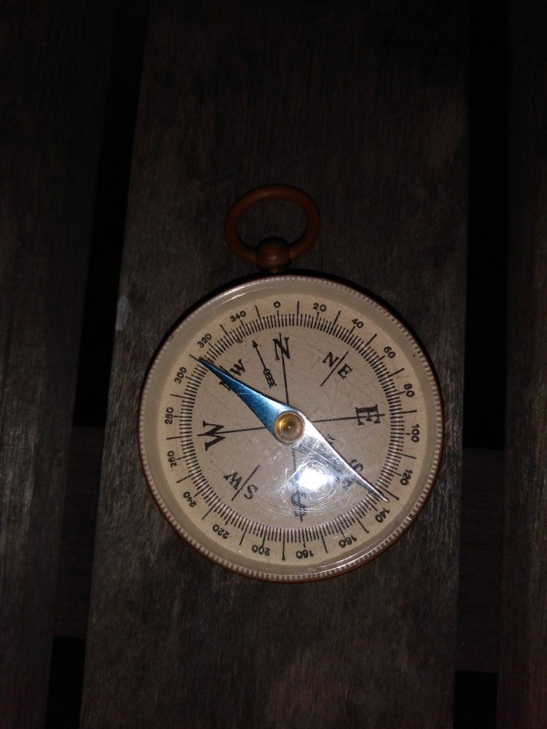 Antique German Compass Pre WW2 Very Beautiful & True Acuracy