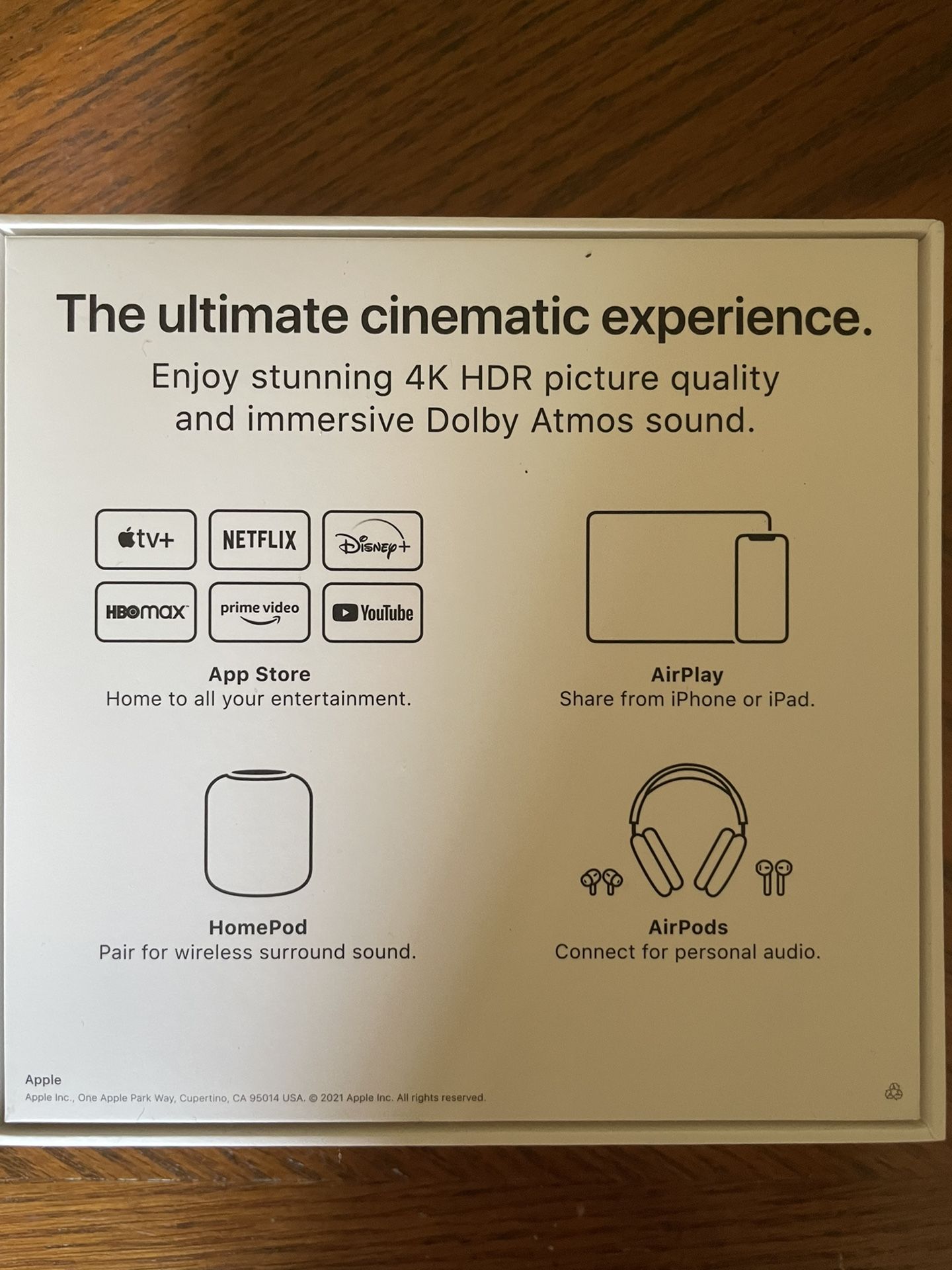 Apple TV 4K Second Generation 32gb