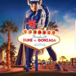 Gonzaga vs Duke Tickets 5 Floor Seats Vegas!!! sold out!!Game Of The Year  Thumbnail