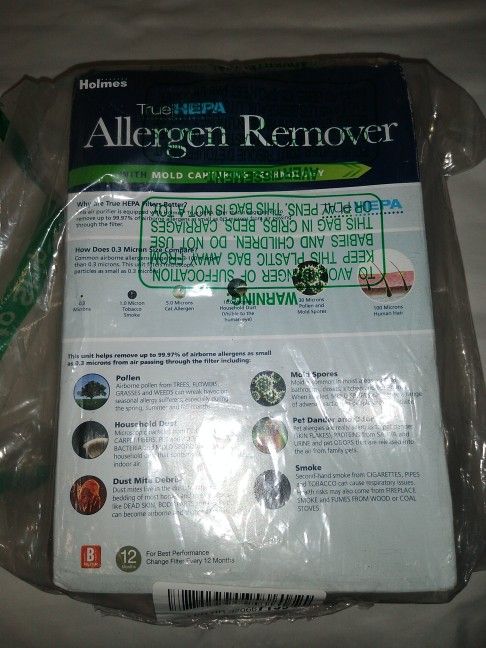 Holmes HAPF600DM B Filter True HEPA Replacement Filter - 2 Pack allergen remover.