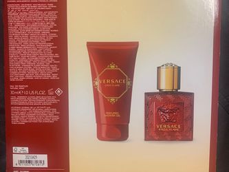Versace Men Cologne 2pc Gift Set in Eros Flame (cologne & body wash) Thumbnail