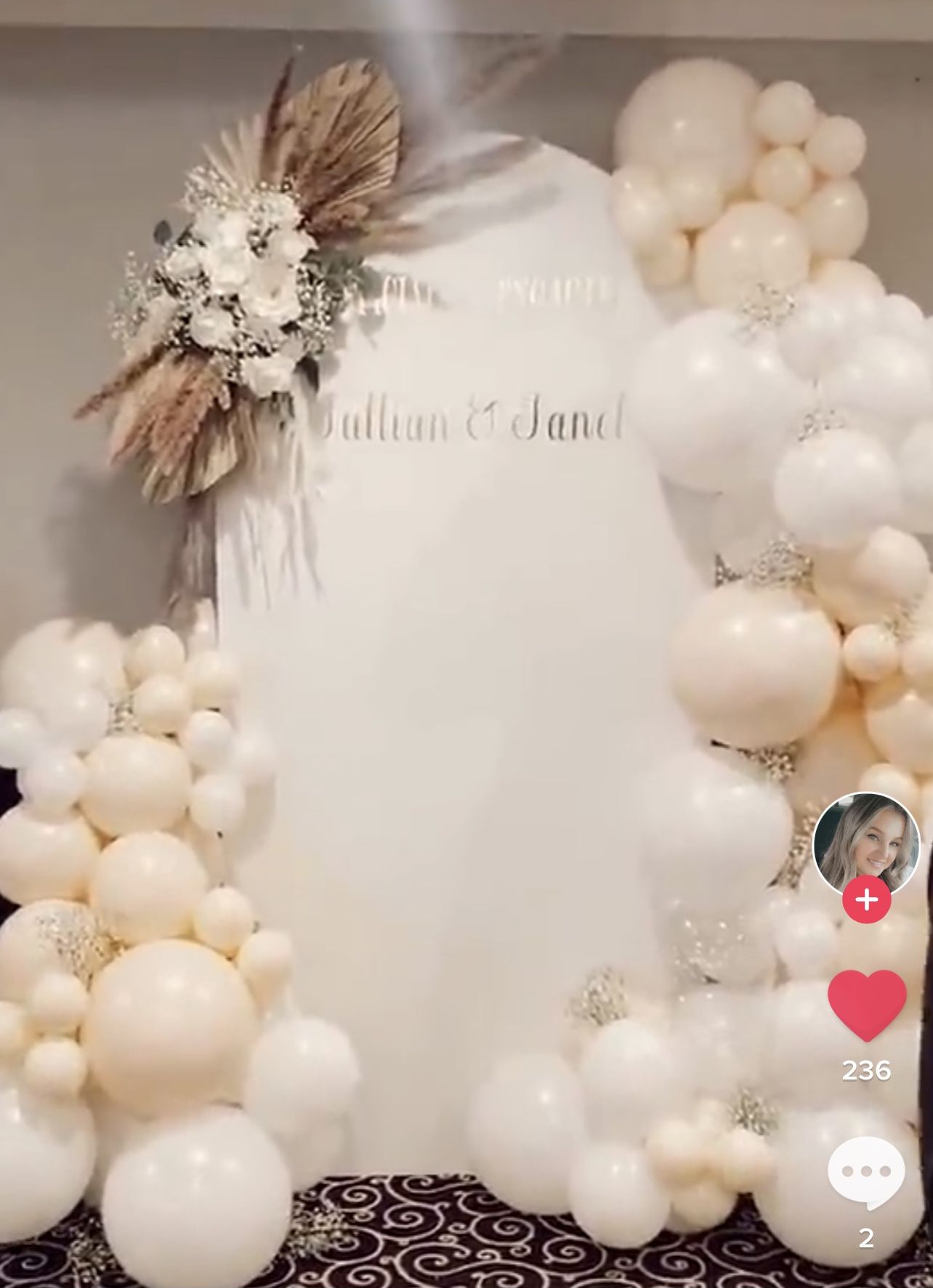 Backdrops And Balloon Garlands