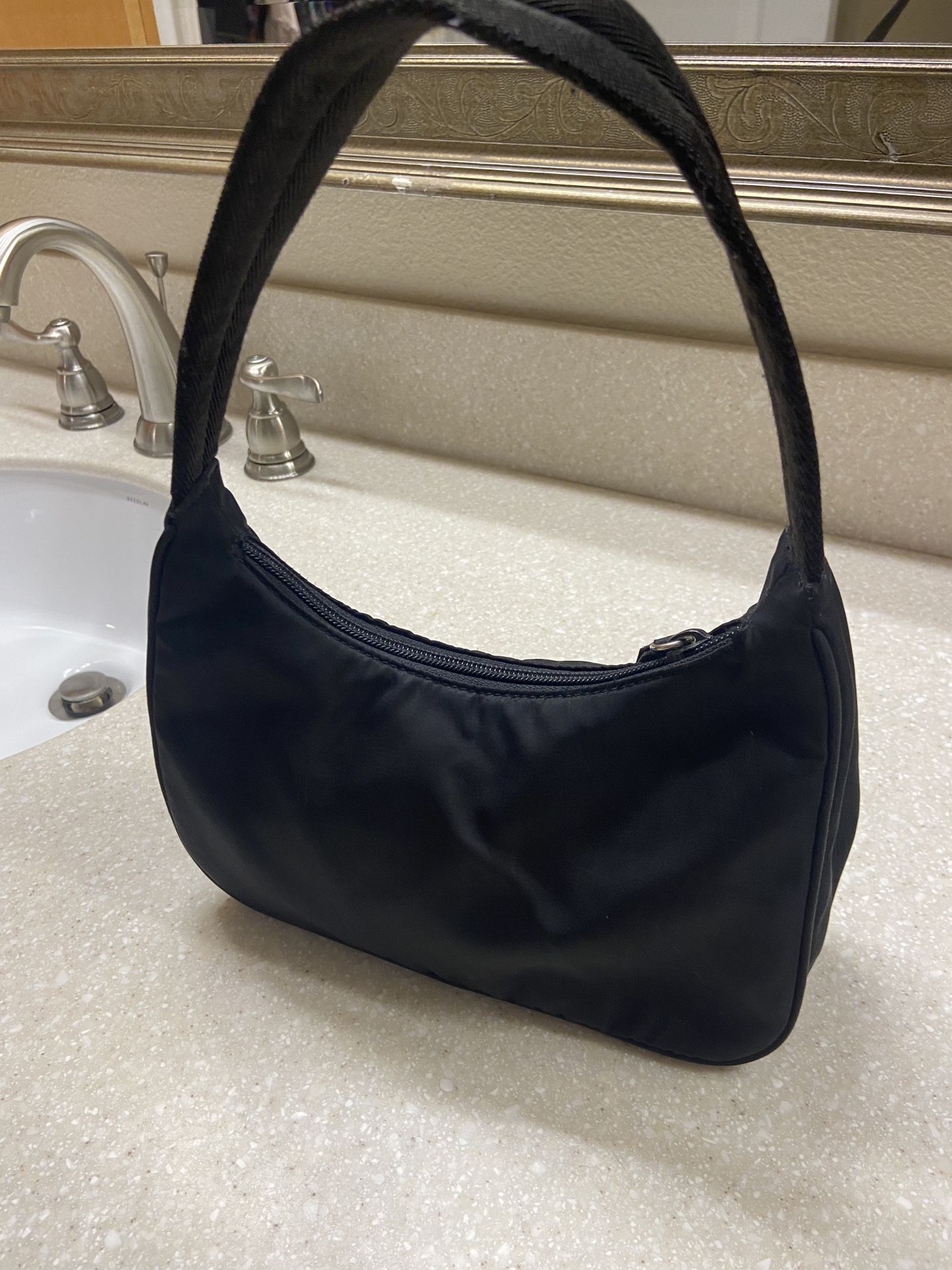 Prada Tessuto Nylon Hobo Handbag