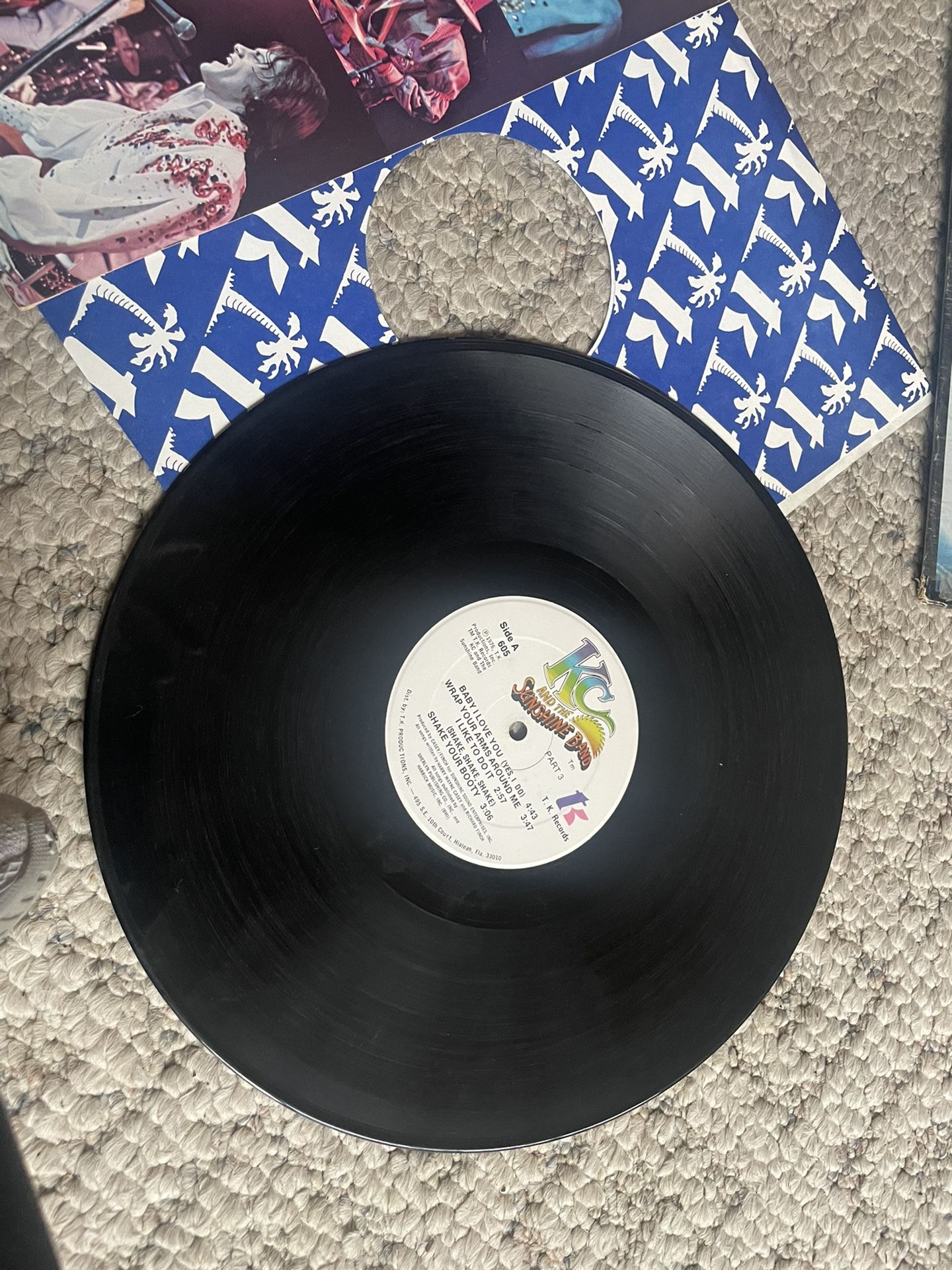 Vintage Record KC & The Sunshine Band 1976