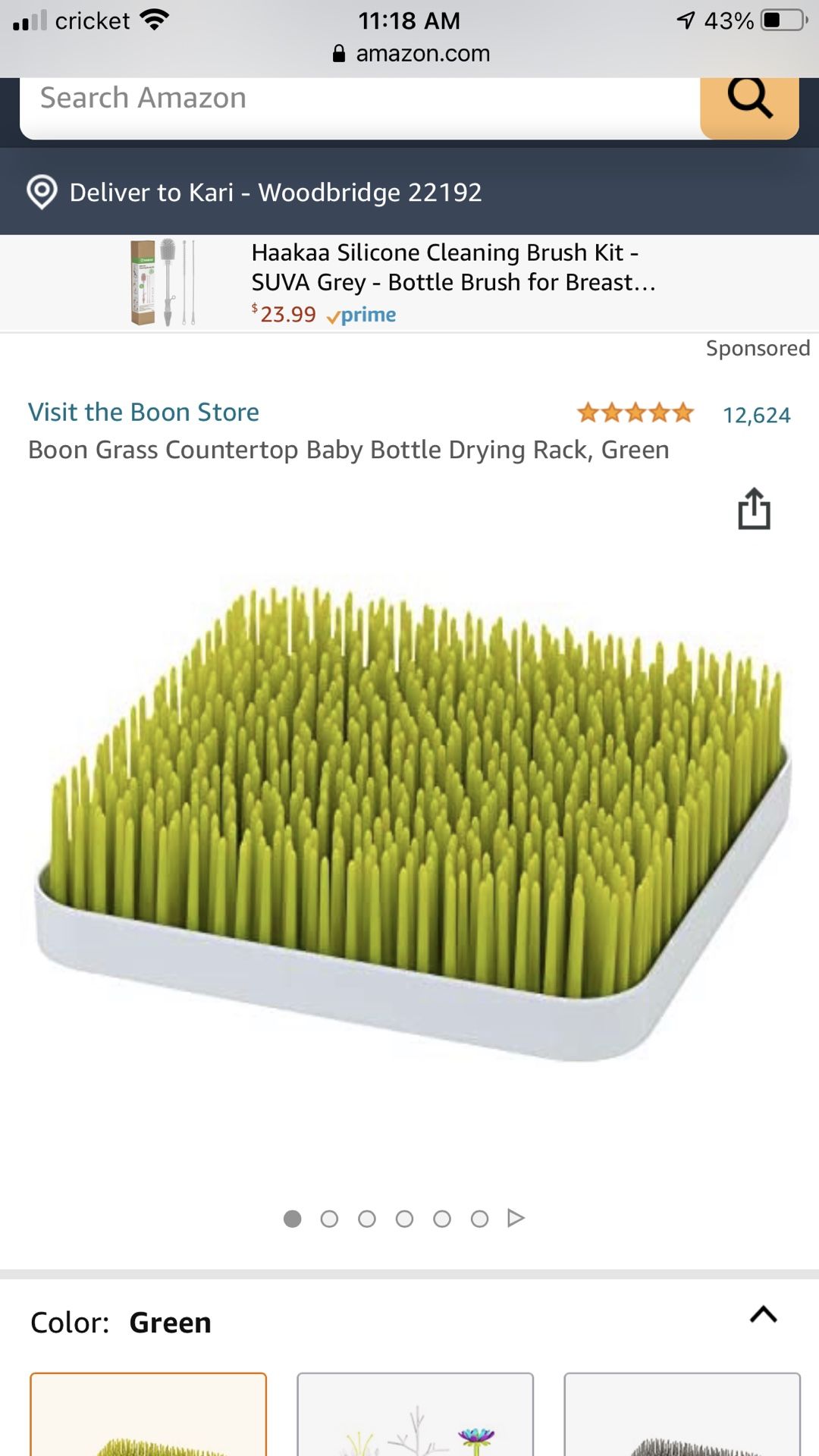 Boone Grass Drying Rack With Two Trees And Cactus