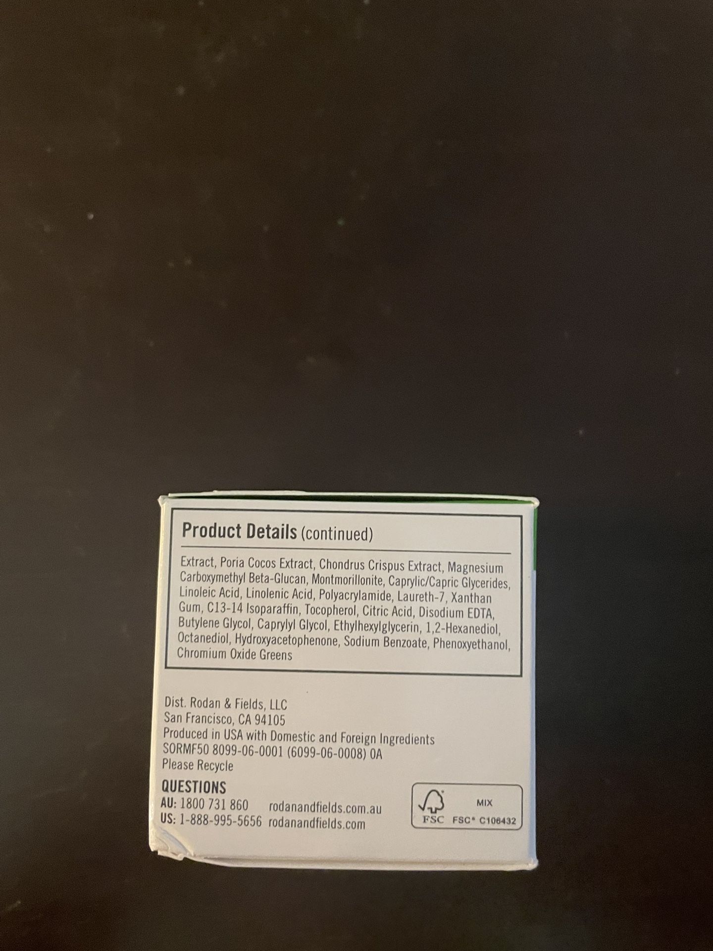 Rodan + Fields Soothe Rescue Mask