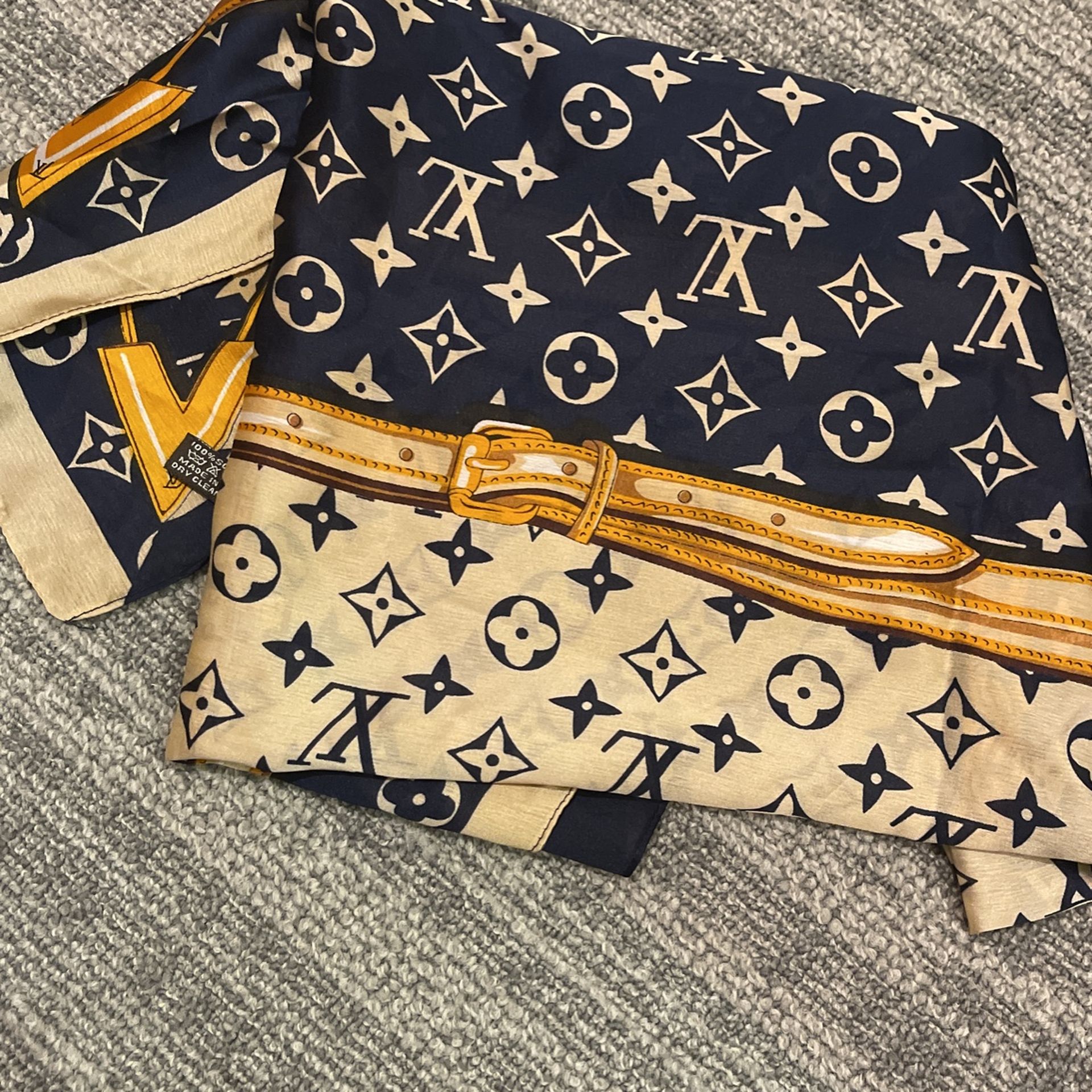 Louis Vuitton Monogram Silk Scarf