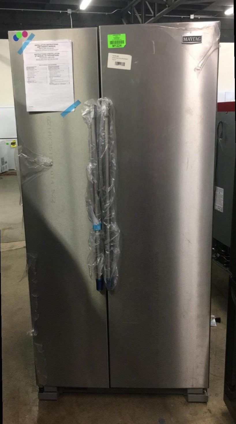 MAYTAG MSS25N4MKZ 25cu ft SidebySide Refrigerator for Sale in San Antonio, TX OfferUp