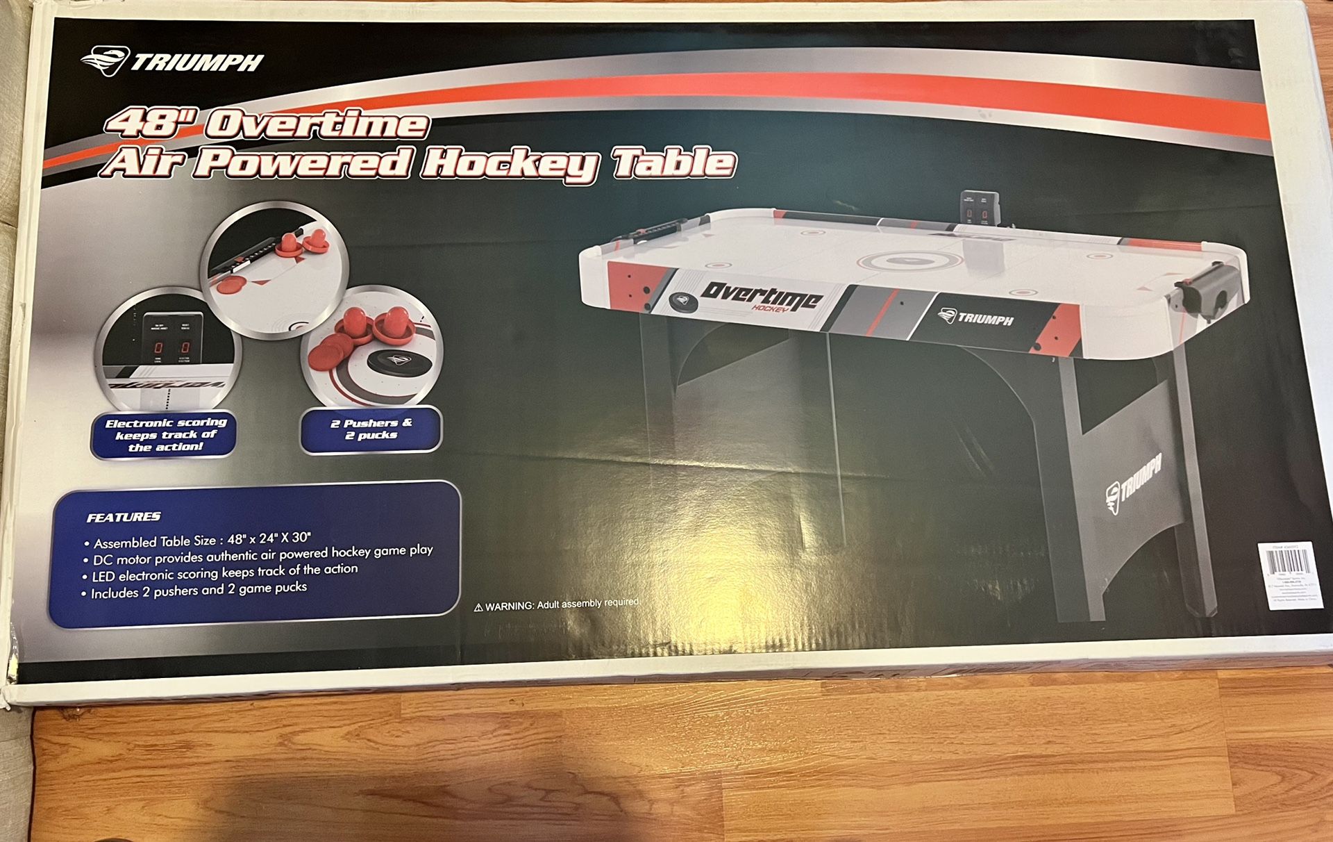 Air hockey table (brand New)