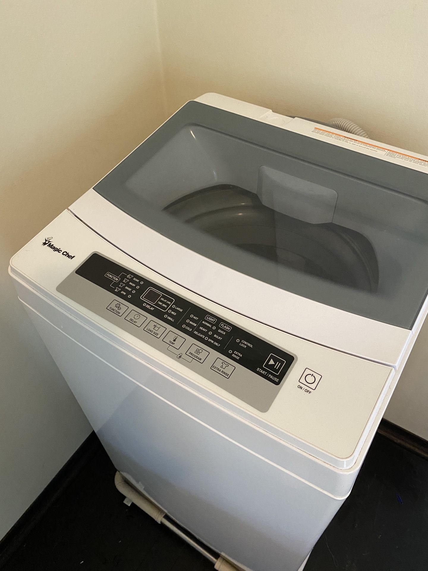 Magic Chef 1.6 Cu Ft Compact Washing Machine
