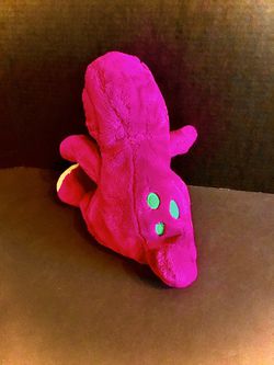 🔥🦖 “BARNEY!” The Purple Tyrannosaurus Rex 🦖 doll and puppet🔥 Thumbnail