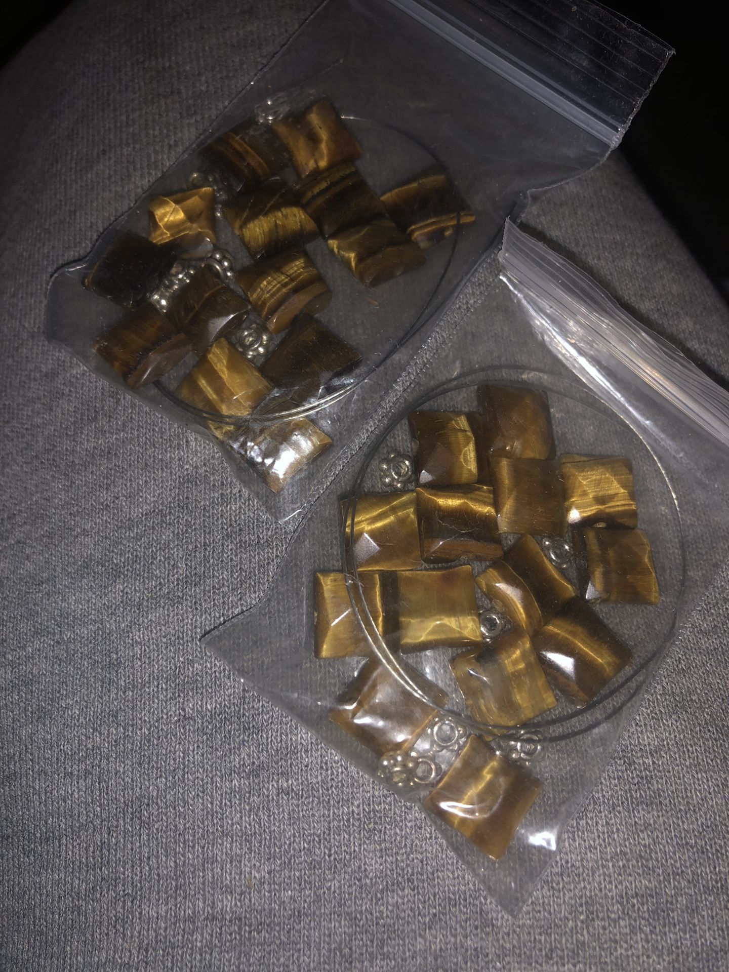 Tigers Eye Drilled Beads