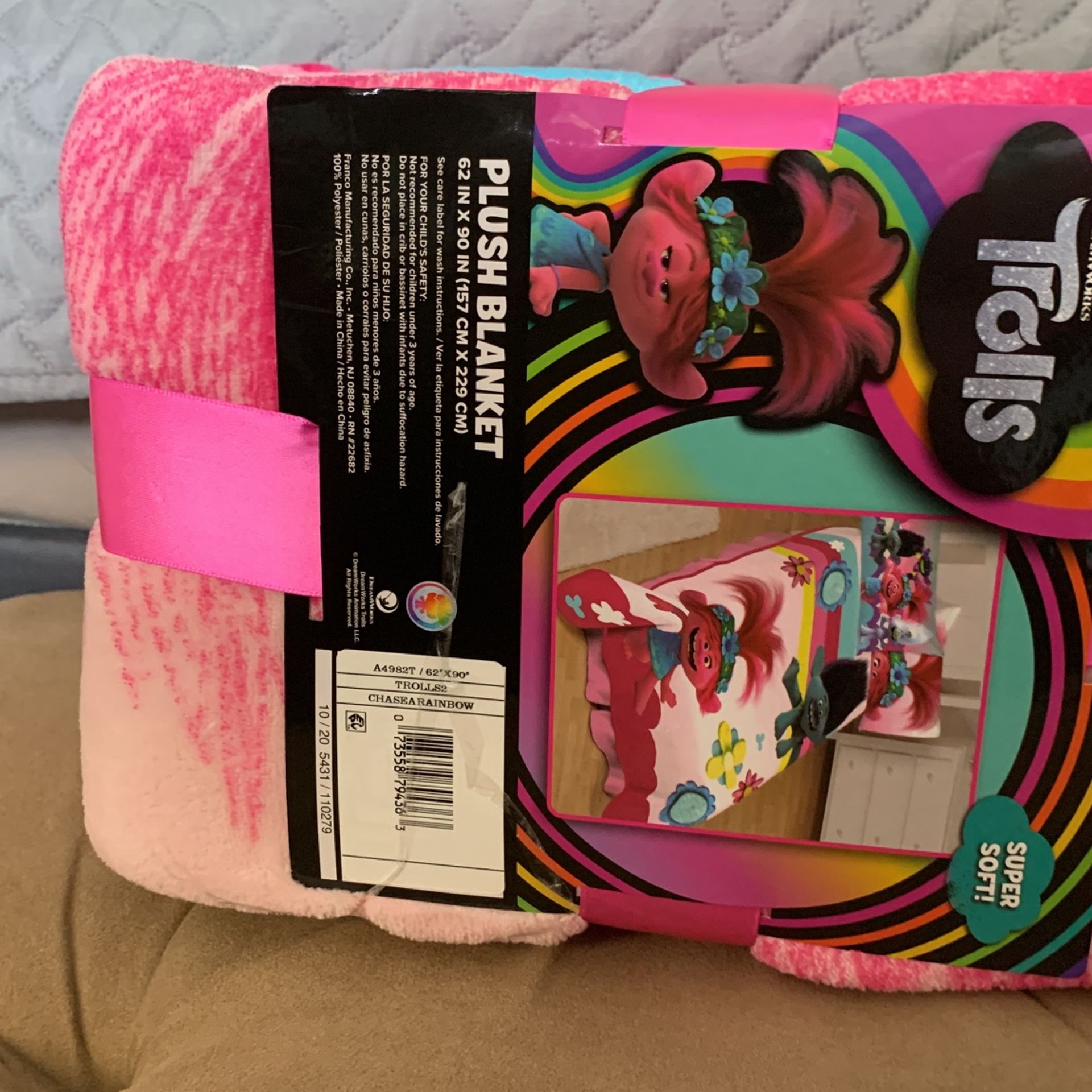 Trolls Twin Sheet Set