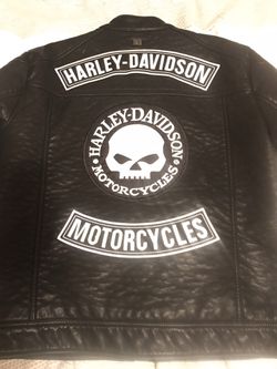 Custom Harley Davidson Leather Jacket Thumbnail