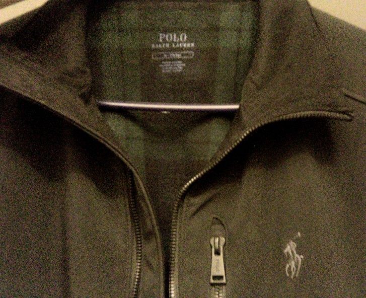 men's Polo Ralph Lauren fleece-lined Jacket (large)