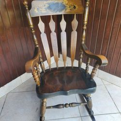 Rocking Chair Solid Wood Thumbnail