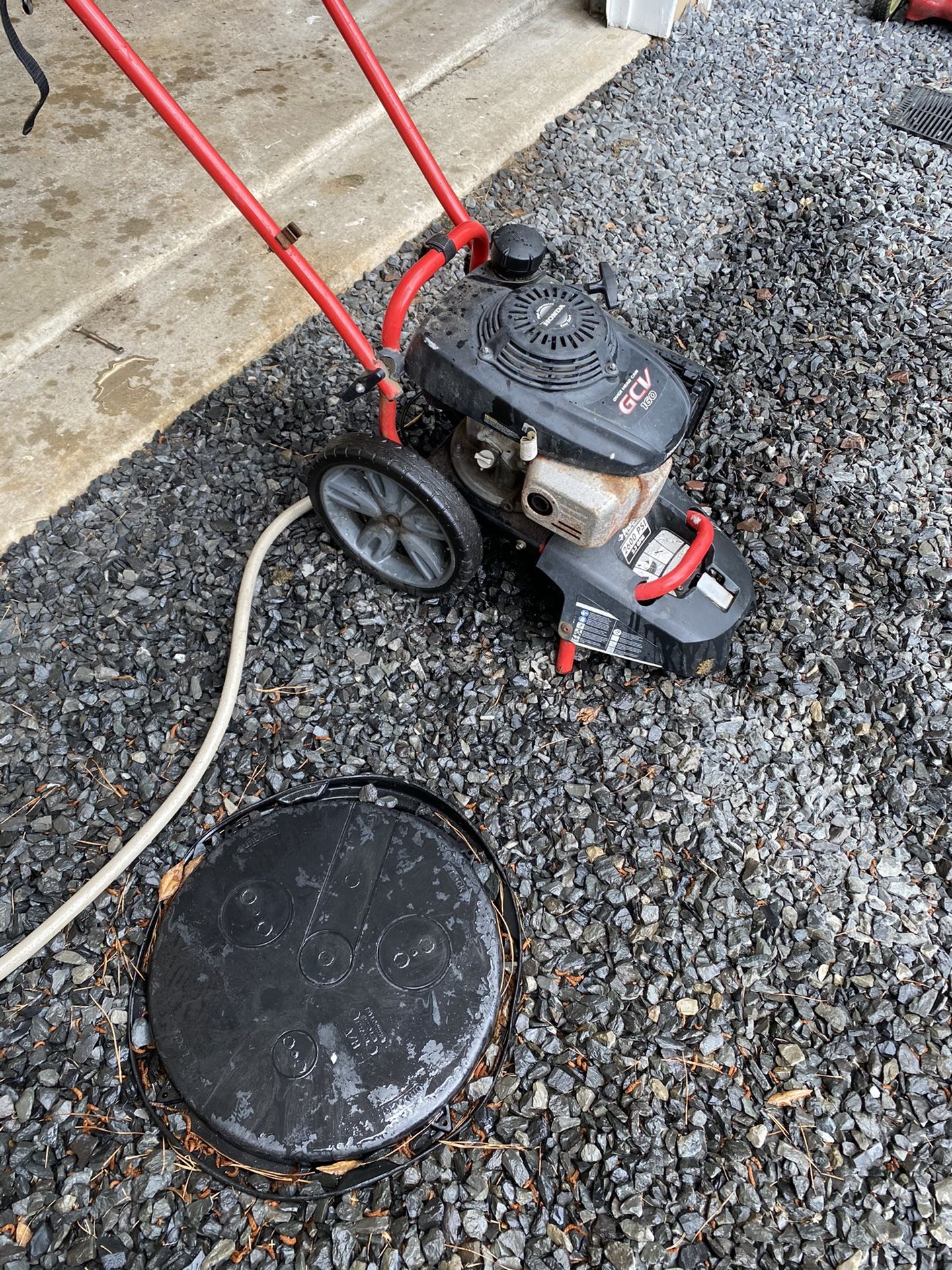 Husky pressure washer, needs work Honda GCV160 motor vertical shaft for
