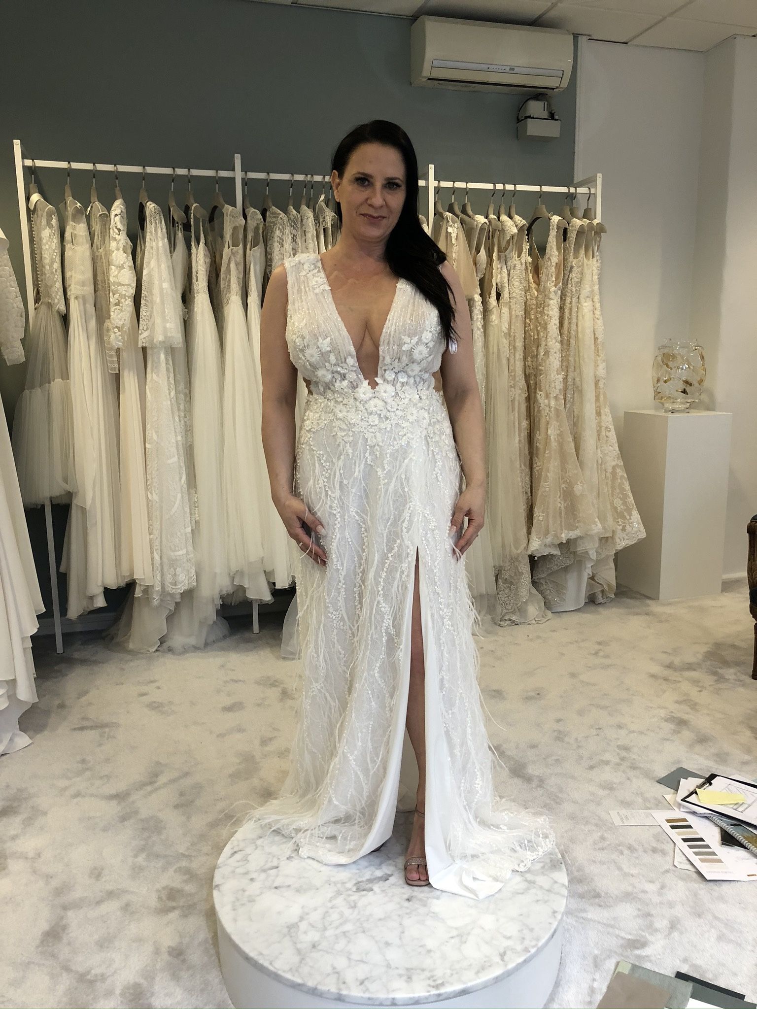 Eva Lendel Wedding Dress "Stella"-2020 Size 10