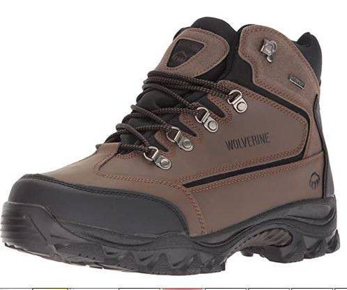 NEW size 8 Wolverine Men Work Boots Soft Toe Spencer Hiking Boot

