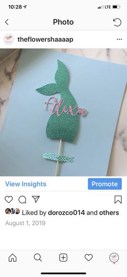 Birthday Cake topper for Baby Shower Birthdays and more Thumbnail