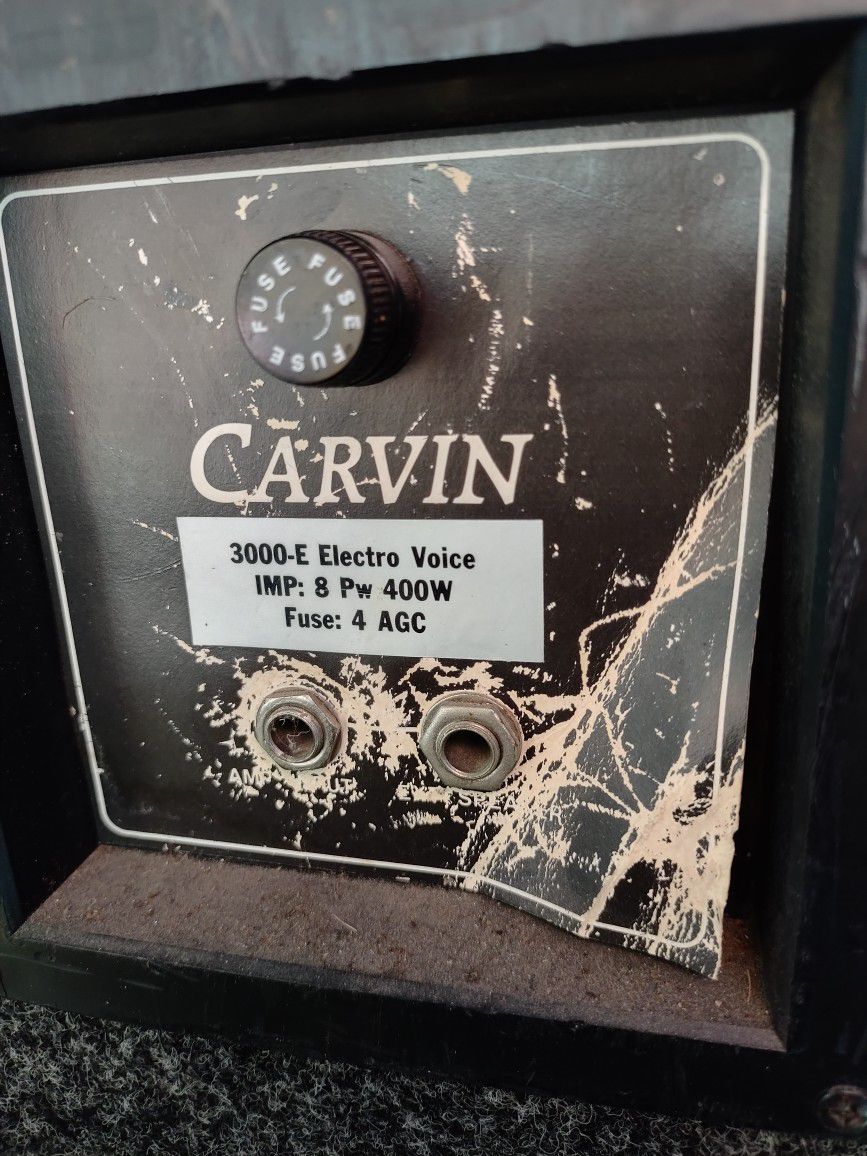 Pair Carvin Speakers 