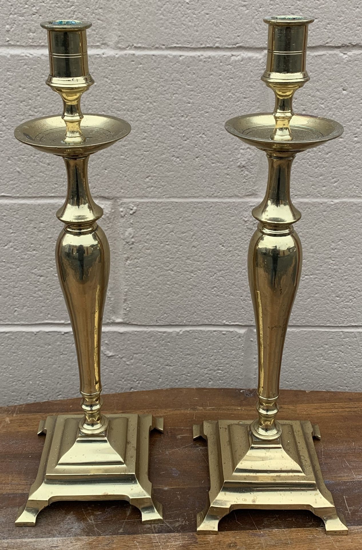 ***18 inch Solid Brass Candle Holders/ Candlesticks ***