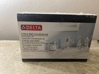 Delta 3-piece bath coordinate set Thumbnail