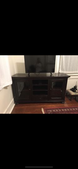 Solid Wood TV Stand Thumbnail