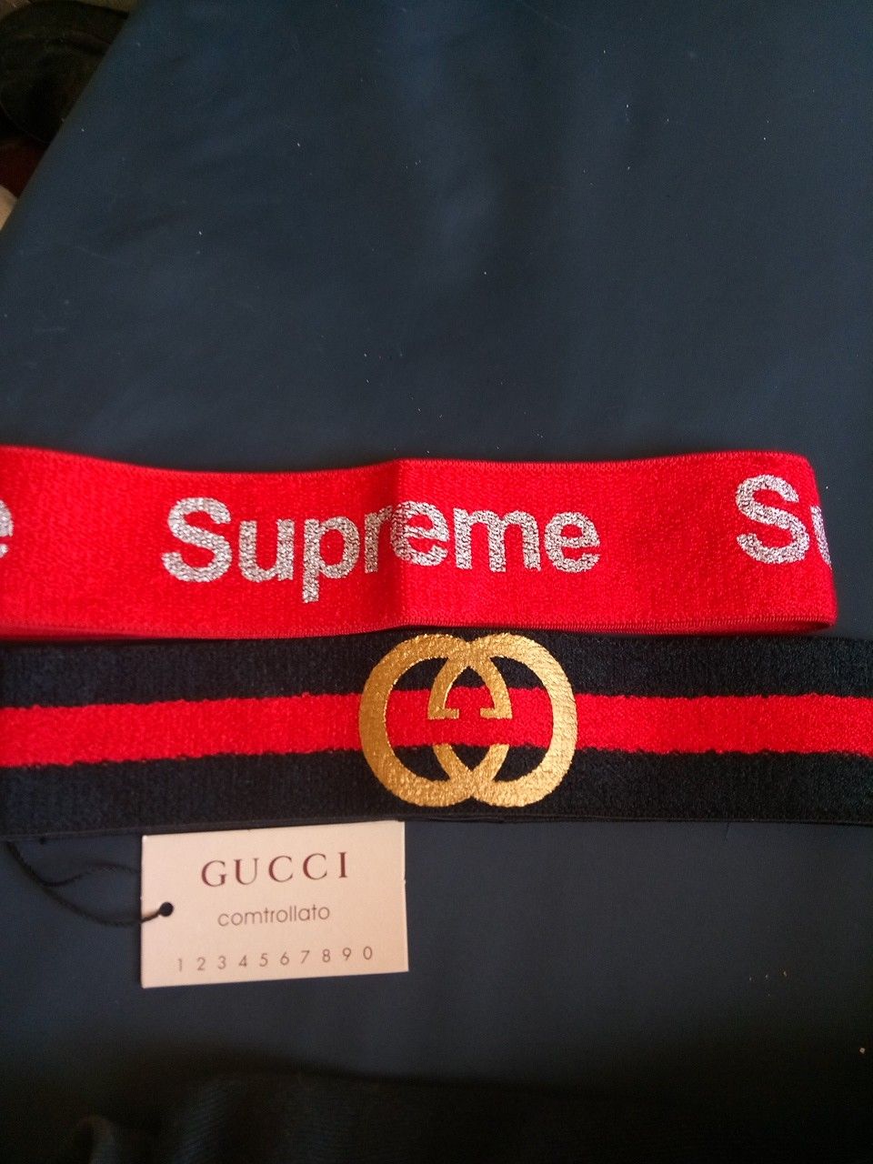 Legit supreme and Gucci headband