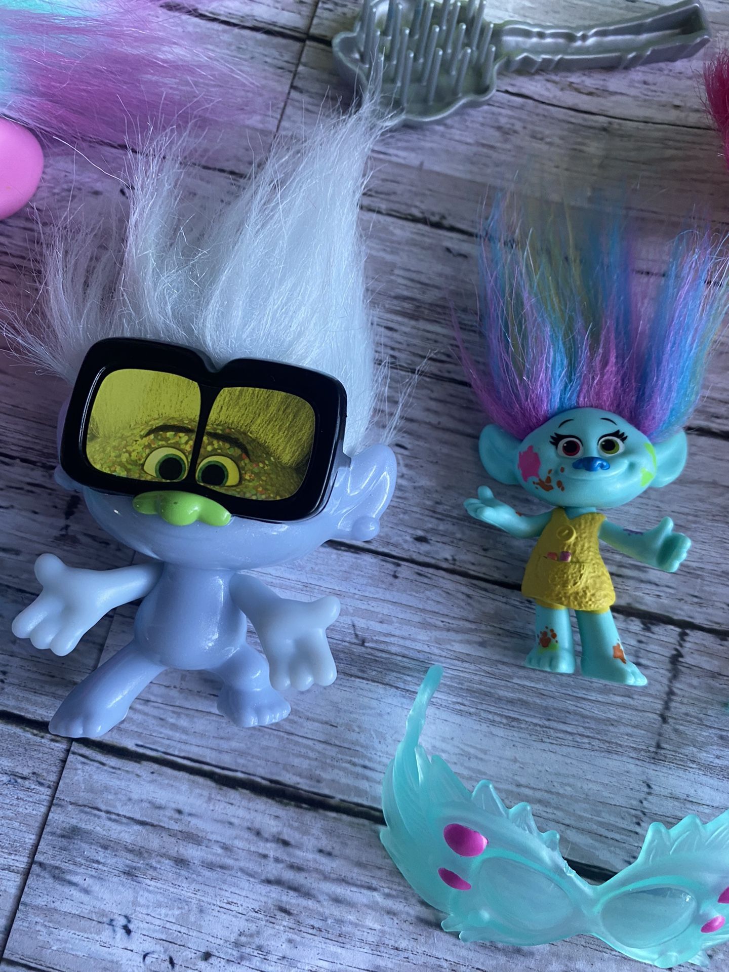 Trolls Hasbro/Dreamworks Fingerlings Action Figures