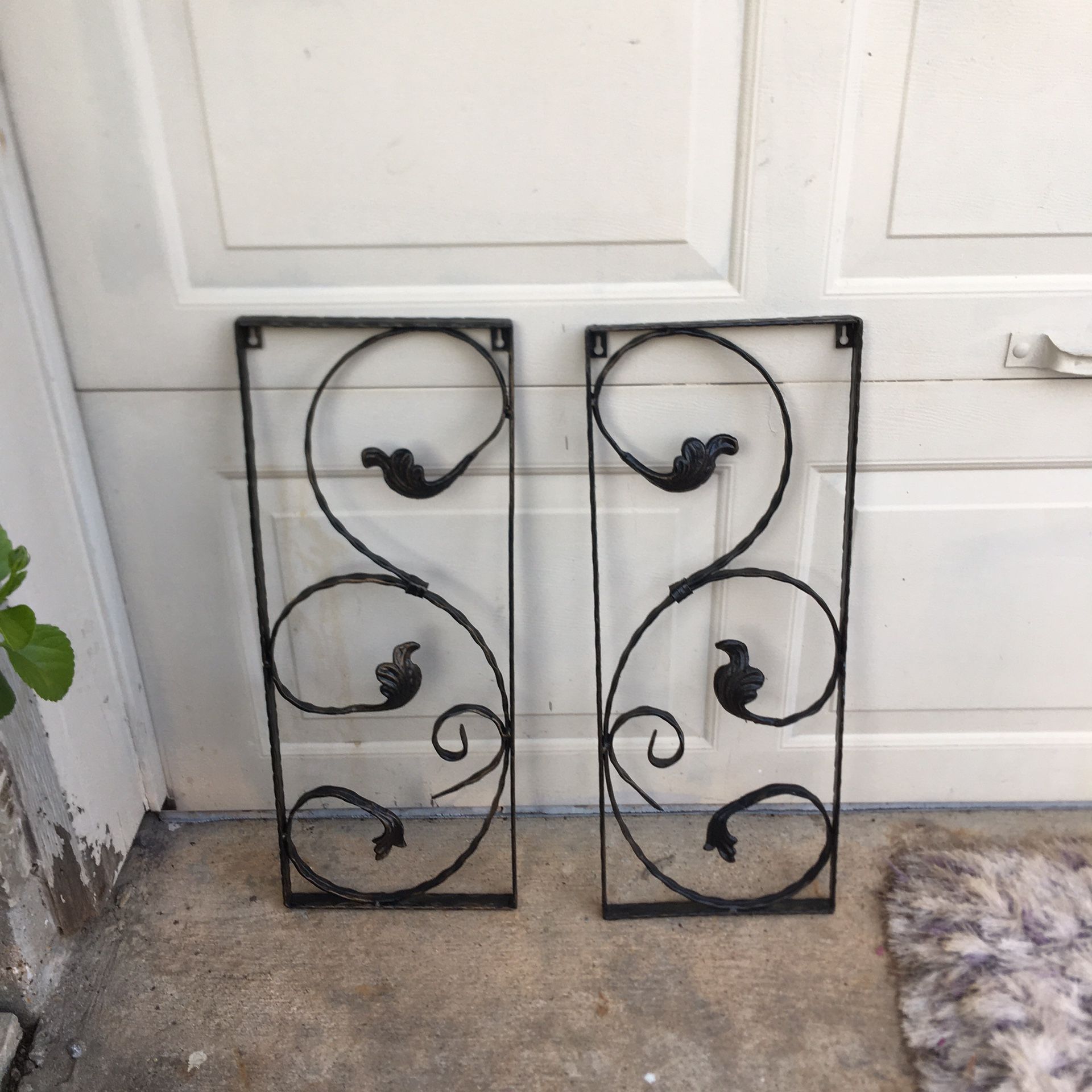 Metal wall art decor