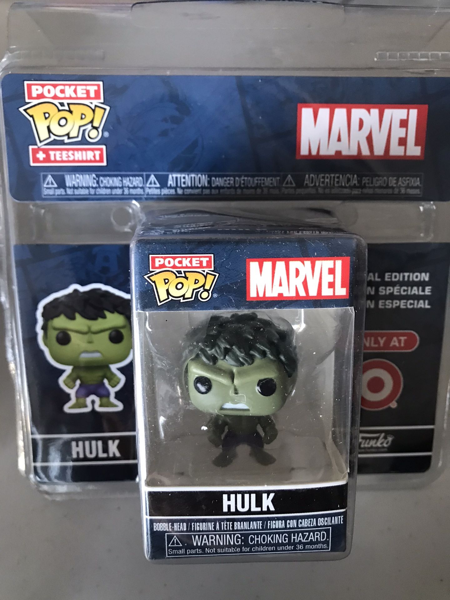 Marvel Super Hero Funko Pocket Pops ( Spider-man, Iron-Man, Hulk, Thor, Loki, Miles Morales, Captain America And Wolverine)